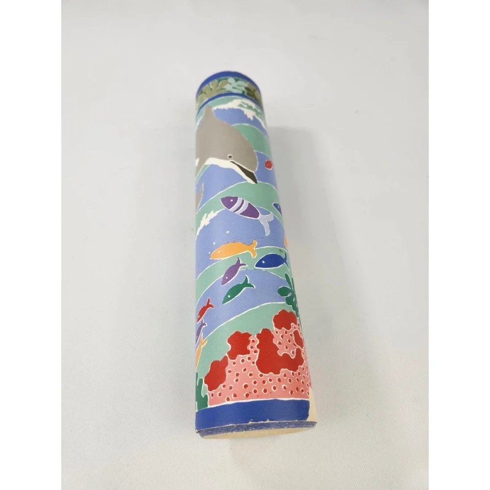 Vintage Laura Ashley Under The Sea Border Wallpaper Ocean Bathroom Dolphins Fish